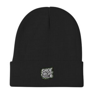 Shoe Circuit Embroidered Beanie